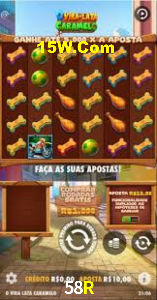 58R: Jogos de Caça-Níqueis-Altas Recompensas, Roleta-Velocidade, Blackjack-Desafios Máximos